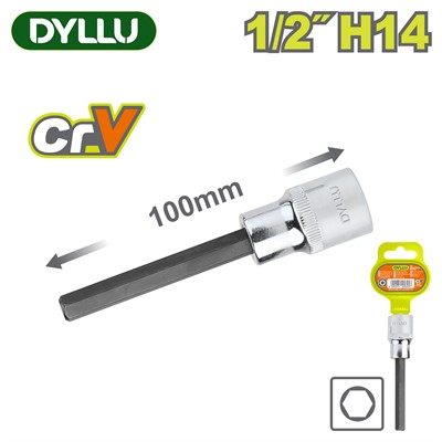 Торцевая головка 1/2 " H14 DYLLU DTSC5208 - фото 206712