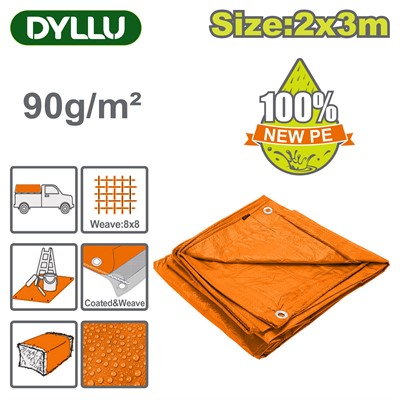 Тент укрывной 90 г/м 2х3м DYLLU