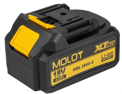 Аккумулятор MOLOT MBL 1840-2 XLT Lite (18В, 4 А/ч)