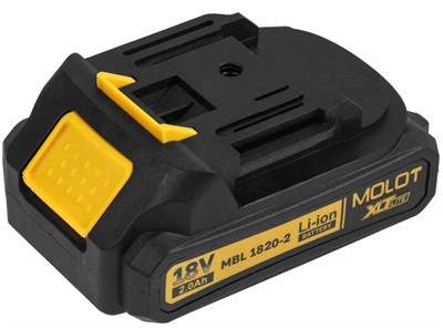 Аккумулятор MOLOT MBL 1820-2 XLT Lite (18В, 2 А/ч) 