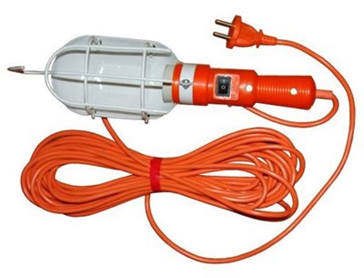 Светильник переносной 5 м 220 В с выкл. ЛСУ-1 (переноска)
