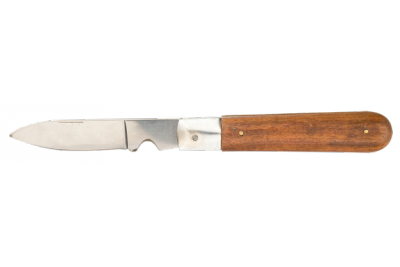 Нож монтерский, деревянная рукоятка TopTools - фото 26324