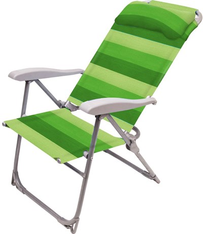 Кресло-шезлонг складное "NIKA" Зеленый