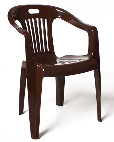 Пластиковый стул-кресло "Комфорт-1" (780х530х500) мм