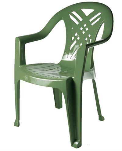 Пластиковый стул-кресло "Престиж-2" (840х600х660) мм