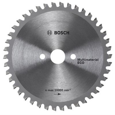 Диск пильный 160х20/16 мм, 42 зуб. универсальный MULTIMATERIAL ECO BOSCH (твердоспл. зуб)