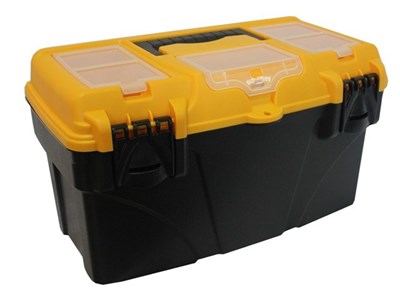 Ящик для инструмента пластмассовый ТИТАН 43х23,5х25 см (18") с секциями