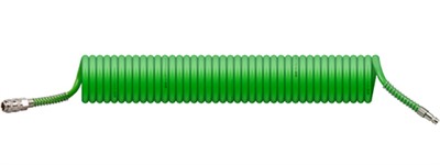 Шланг полиурет. спиральный ф 8/12 мм c быстросъемн. соед. ECO (длина 10 м) 