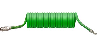 Шланг полиурет. спиральный ф 8/12 мм c быстросъемн. соед. ECO (длина 5 м)