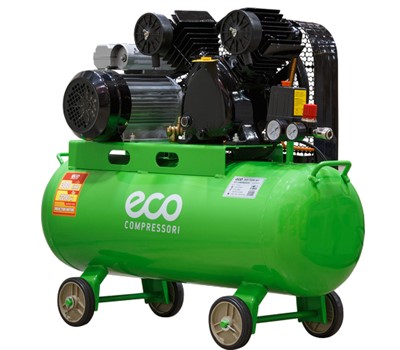 Компрессор ECO AE-705-B1 (380 л/мин, 8 атм, ременной, масляный, ресив. 70 л, 220 В, 2.20 кВт)