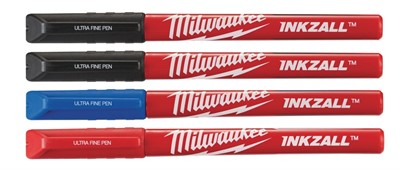Маркеры MILWAUKEE INKZALL со сверхтонким пером 0,6 мм (4 шт.)