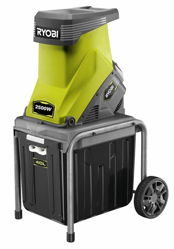 Измельчитель садовых отходов сетевой RYOBI RSH 2545 B (2500 Вт, ветки до 45 мм)