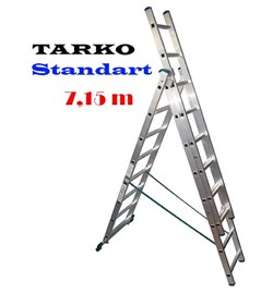 3-х секционная 7,15 метра, лестница-трансформер TARKO STANDART