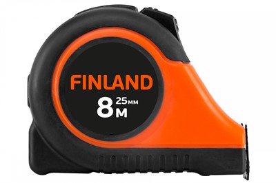 Рулетка измерительная FINLAND 8 м х 25 мм, ЦентроИнструмент