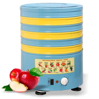 Сушилка для овощей и фруктов Элвин СУ-1 (880Вт, 6 лотков, 400 мм)