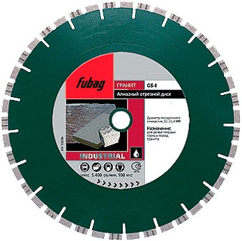 Алмазный диск (по граниту) GS-I 300х3,3х25,4/30 FUBAG