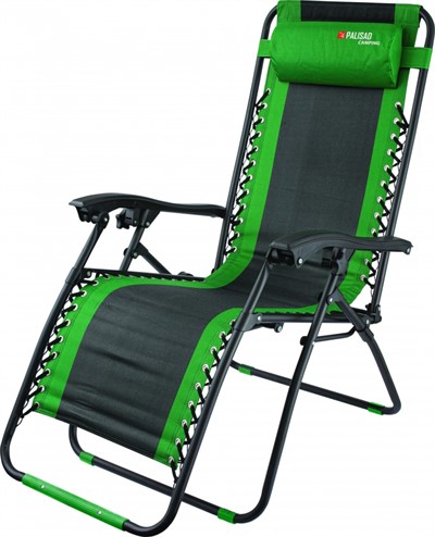 Кресло-шезлонг складное, многопозиционное 160х63.5х109 cм, Camping Palisad