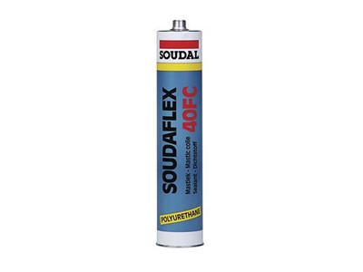 Клей-герметик полиуретановый "Soudal" Soudaflex 40FC серый 300 мл