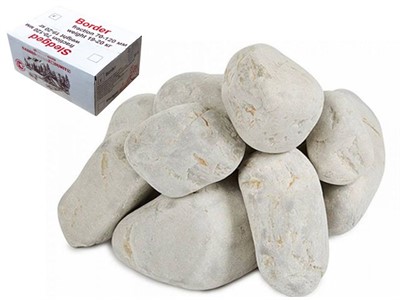Камень для бани Талькохлорит, обвалованный, коробка по 20 кг, ARIZONE - фото 88474