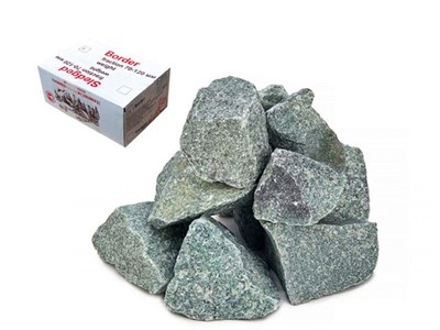 Камень для бани Жадеит, колотый, коробка по 10 кг, ARIZONE - фото 88518