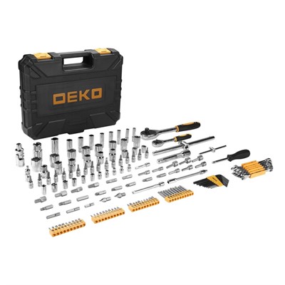 Набор инструмента для авто DEKO DKAT150 в чемодане SET 150 - фото 94646