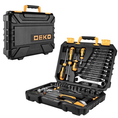 Универсальный набор инструмента для дома и авто Deko DKMT74 SET 74 - фото 95092
