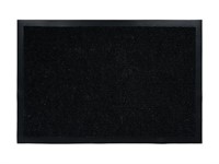 Коврик придверный влаговпитывающий, ребристый, "Trip", 40х60 см, черный, VORTEX (ВОРТЕКС)