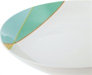 Тарелка суповая d20см, Parallels, фарфор, разноцветный
