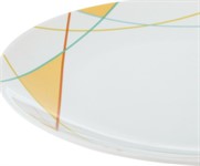 Тарелка обеденная d24см, Lateen, фарфор, разноцветный