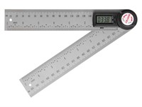 Угломер-линейка электронный WORTEX DAR 2000 в кор. (+-0,2°, 200 мм)