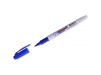 Маркер перманентный Crown "Multi Marker Super Slim" синий, пулевидный (толщ. линии 1.0 мм. Цвет синий) (CROWN маркеры)