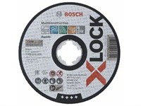 Круг отрезной 125х1.6x22.2 мм универс. X-LOCK Multi Material BOSCH ( прямой, подходит для всех типов УШМ)