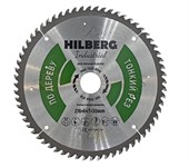 Диск пильный по дереву Industrial Hilberg 216х30 мм, 64Т (тонкий рез) 