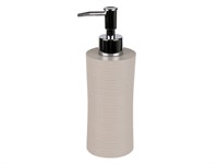 Диспенсер (дозатор) для мыла STREAM, серый, PERFECTO LINEA (Композитный материал: полирезин под натуральный камень)