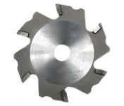Фреза дисковая V-образная 90 градусов по алюминию 118х20 мм, 6T, 5G, TCG