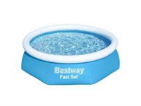 Надувной бассейн Fast Set, 244 х 61 см, BESTWAY
