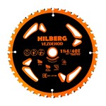 Пильный диск универсальный 184*1,65*16*40Т*7º Hilberg Vezdehod