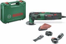 Многофункциональный инструмент (реноватор) BOSCH PMF 250 CES (250 Вт) в чем. + набор оснастки