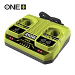 Зарядное устройство 18В, 4А, 2 слота RYOBI ONE + RC18240