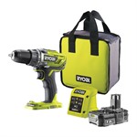 ONE + / Дрель-шуруповерт RYOBI R18DD3-115S