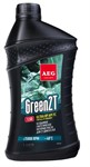 Масло бездымное синтетическое для 2-х тактных двигателей AEG Green HP 2T API TC зеленое (1л)