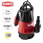 Насос дренажный Hammer NAP550D