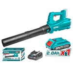 Воздуходувка аккумуляторная TOTAL 20В АКБ 2 А/ч+з/у