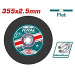 Круг отрезной 355x2,5х25,4 мм по металлу TOTAL