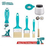 Набор принадлежностей для краскопульта и малярные инструменты TOTAL 