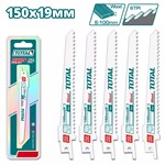 Полотно для сабельной пилы 150 по дереву TOTAL TRSB611D (5 шт)