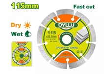 Диск алмазный 115x7,5x22,2 мм DYLLU