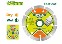 Диск алмазный 125x7,5x22,2 мм DYLLU