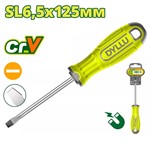 Отвертка шлицевая SL6,5 125мм DYLLU DTSD1265