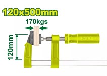 Струбцина F-образная 120 x 500 мм DYLLU DTCP2123